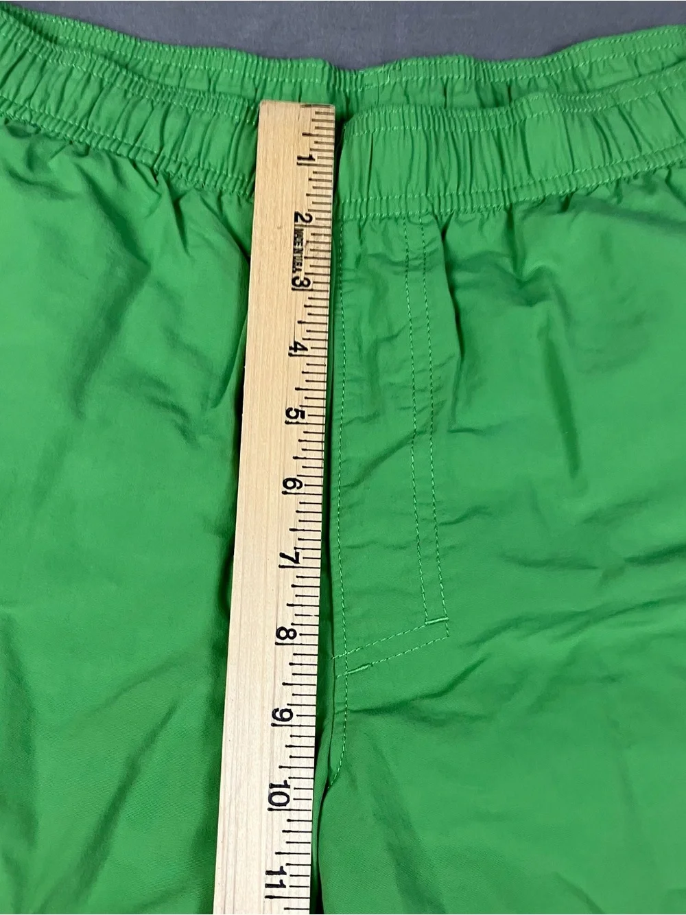 The North Face Men's Size L Flashdry Swim Trunks Shorts Lined Green Pockets. In